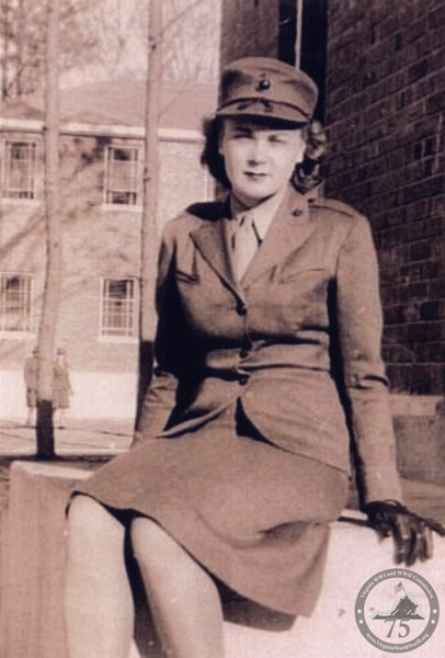Barrows, Shirley Mitchell - WWII Photo