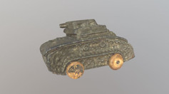 WWI Toy Tank (circa 1920s)
