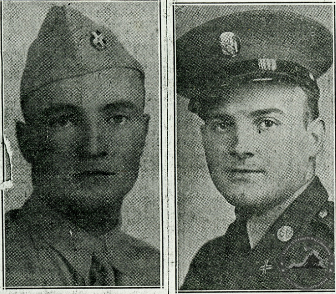 Allen, William & James - WWII Photo
